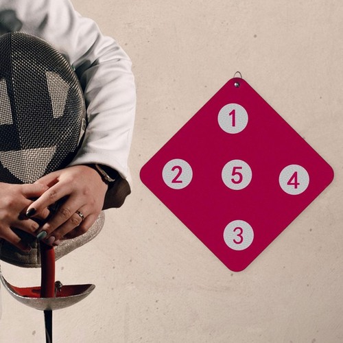 Hanging fencing target - fencing,
