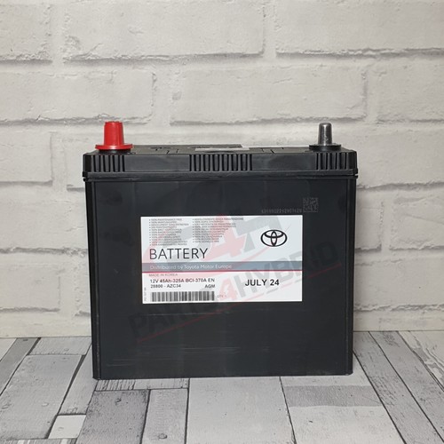 Toyota prius 12v battery 45ah - toyota,