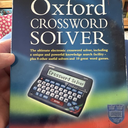 Seiko oxford crossword - oxford,