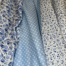 Poly Cotton Fabric Bundle 3 X