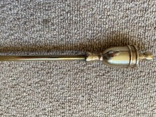 old Brass  Fire Poker  (58 cm) Fireside