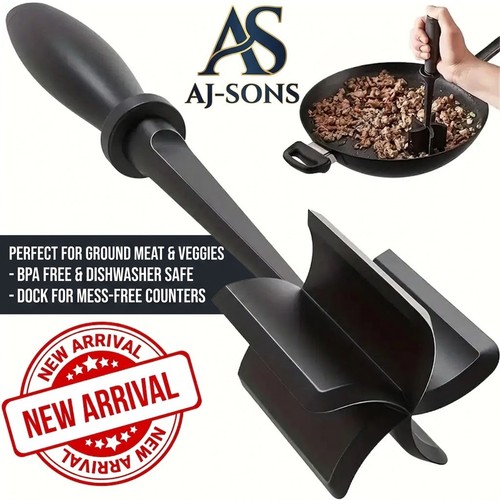 Non stick mince meat masher - stick,