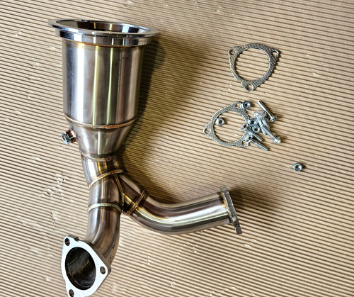 Stainless steel exhaust - stainless,