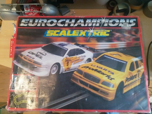 Scalextric euro champions rare - scalextric,
