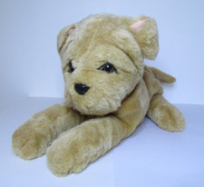 SHAR PEI BROWN DOG SOFT PLUSH