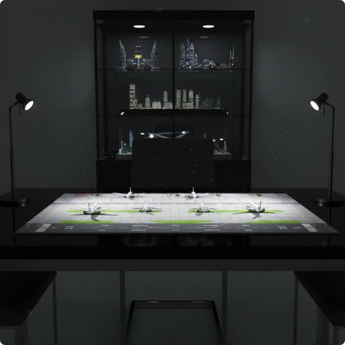 Simulation airport scene - simulation,