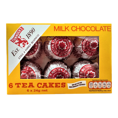 Tunnock milk chocolate tea - milk,
