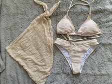 Cream Silver Glitter Sparkle