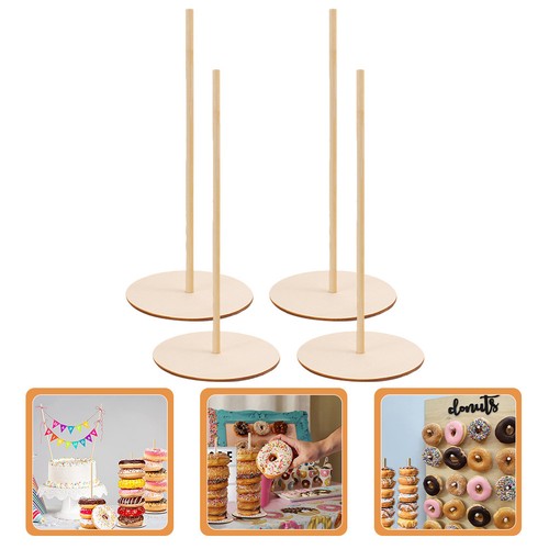 Pcs wooden donut - pcs, holder