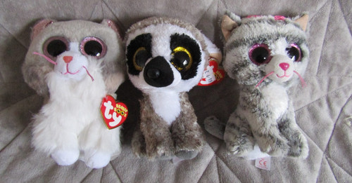 Set three beanie boos - set,