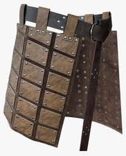 Viking Faux Leather Thigh Armor Gladiator Cosplay LARP HIGH QUALITY HIIFEUR