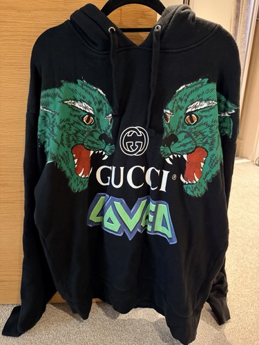 Gucci loved wolf - wolf, graphic