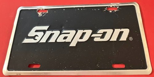 Snap booster license plate - license,