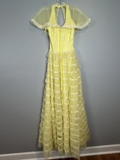 Vtg Nadine Cupcake Gown 1960s