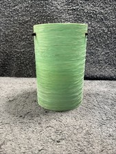 Rare Vintage Pastle Green spun fibreglass retro lampshade - 6" Tall / 3 7/8" Dia