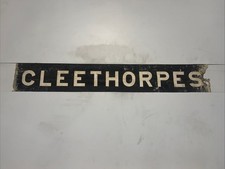 CLEETHORPES - X1 Lincolnshire 1960s Bus Destination Blind 30” Gift