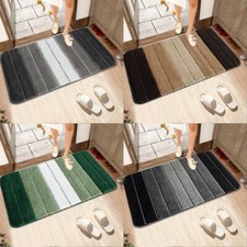 Extra Large Bath Mat Bathroom Rug Water Absorbent Washable Toilet Pedestal Mats
