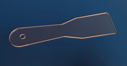 Flat grill scraper - flat,