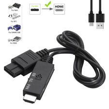 N64 To HDMI Converter HD Link Cable Lead Adapter for Gamecube Super NES SNES *