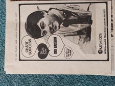 Sk43 Ephemera 1968 Pop Advert Tony Blackburn So Much Love