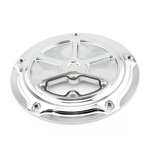 Chrome motorcycle derby cover - chrome,