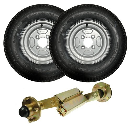 500kg trailer suspension kit - 500kg,