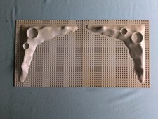 Lego Space Moon Baseplate