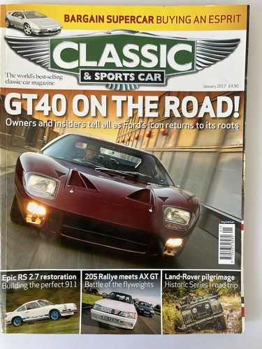 Classic sports car magazine - classic,
