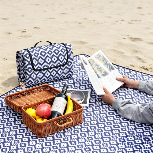 Blue large picnic - large,