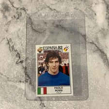 Paolo Rossi World Cup Story Sticker 82 Panini World Cup Italy Legend Top Goalsco