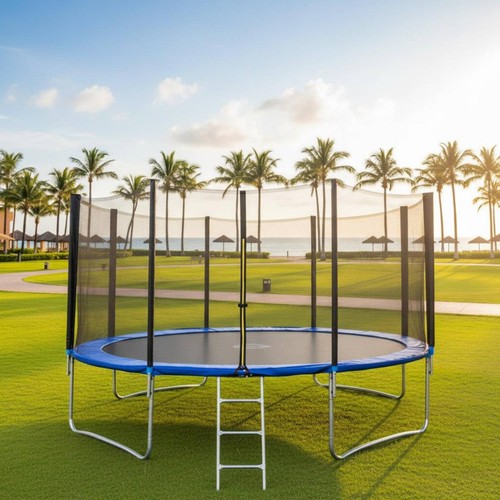 Trampoline safety enclosure - safety,