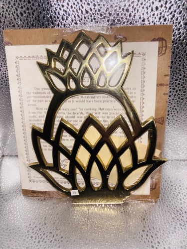 Vintage brass footed - brass,