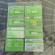 British Telecom BT Phonecards X8 Brooke Bond tea Mancave telephone pay Cards