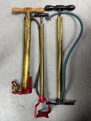 Vintage stirrup pump job lot - job,
