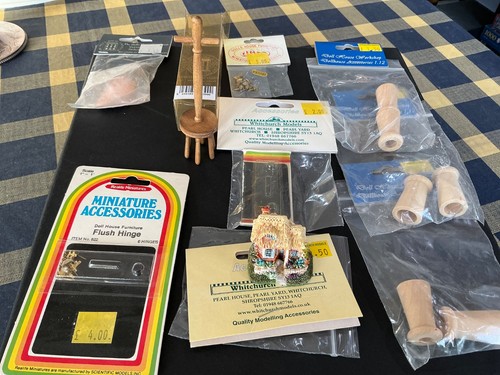 Various dolls house fittings - various,
