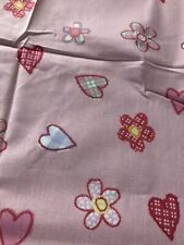 Laura Ashley Pink Hearts & Flowers Fabric 56.5" x 37.5" Fabric