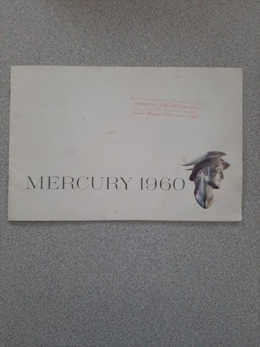 1960 mercury car range sales - car,
