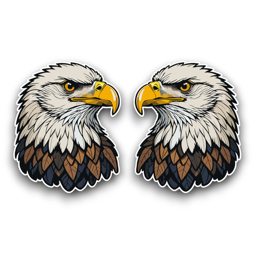 Small american bald eagle - small,