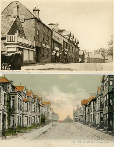 Alnmouth main street - alnmouth,
