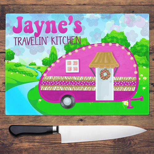 Personalised chopping board - chopping,