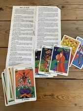Vintage BALBI Tarot Cards No Box Rare Oop
