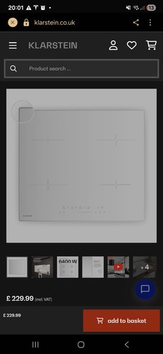 Induction hob klarstein 6400w - klarstein,
