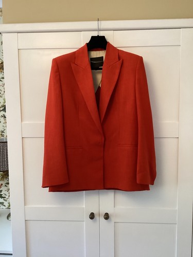 Zara red sharp shoulder - , pad