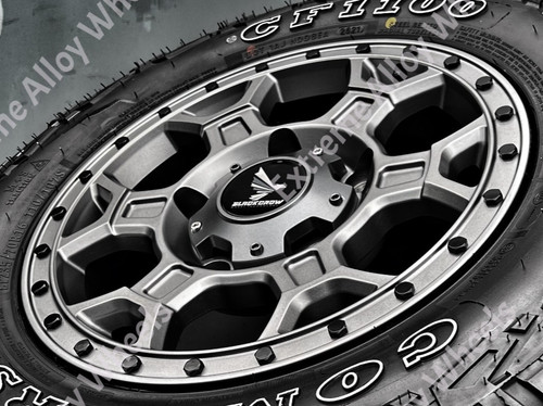 Gunmetal at2 alloy wheels - at2,