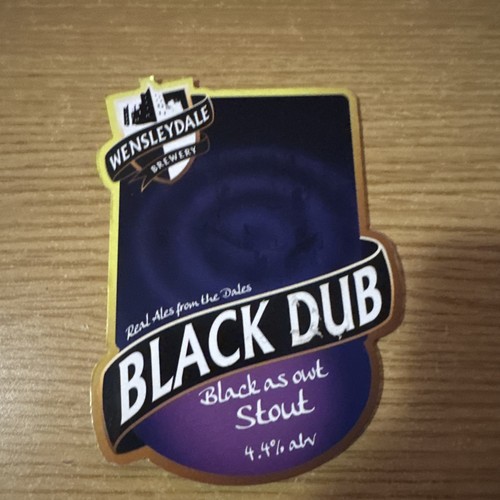 Wensleydale brewery black dub - brewery,