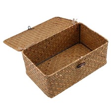 Seagrass Storage Basket Box