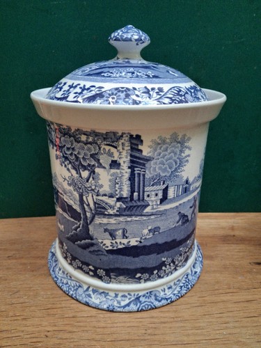 Spode italian lidded - lidded, jar