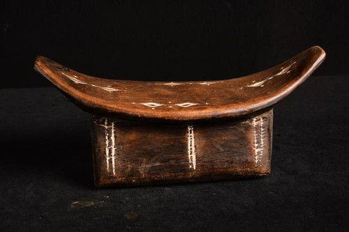 Ashanti antique african stool - antique,