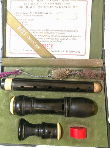 Moeck soprano gerandill - moeck, ebony