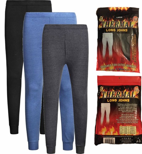 Mens thermal long johns bottom - mens,